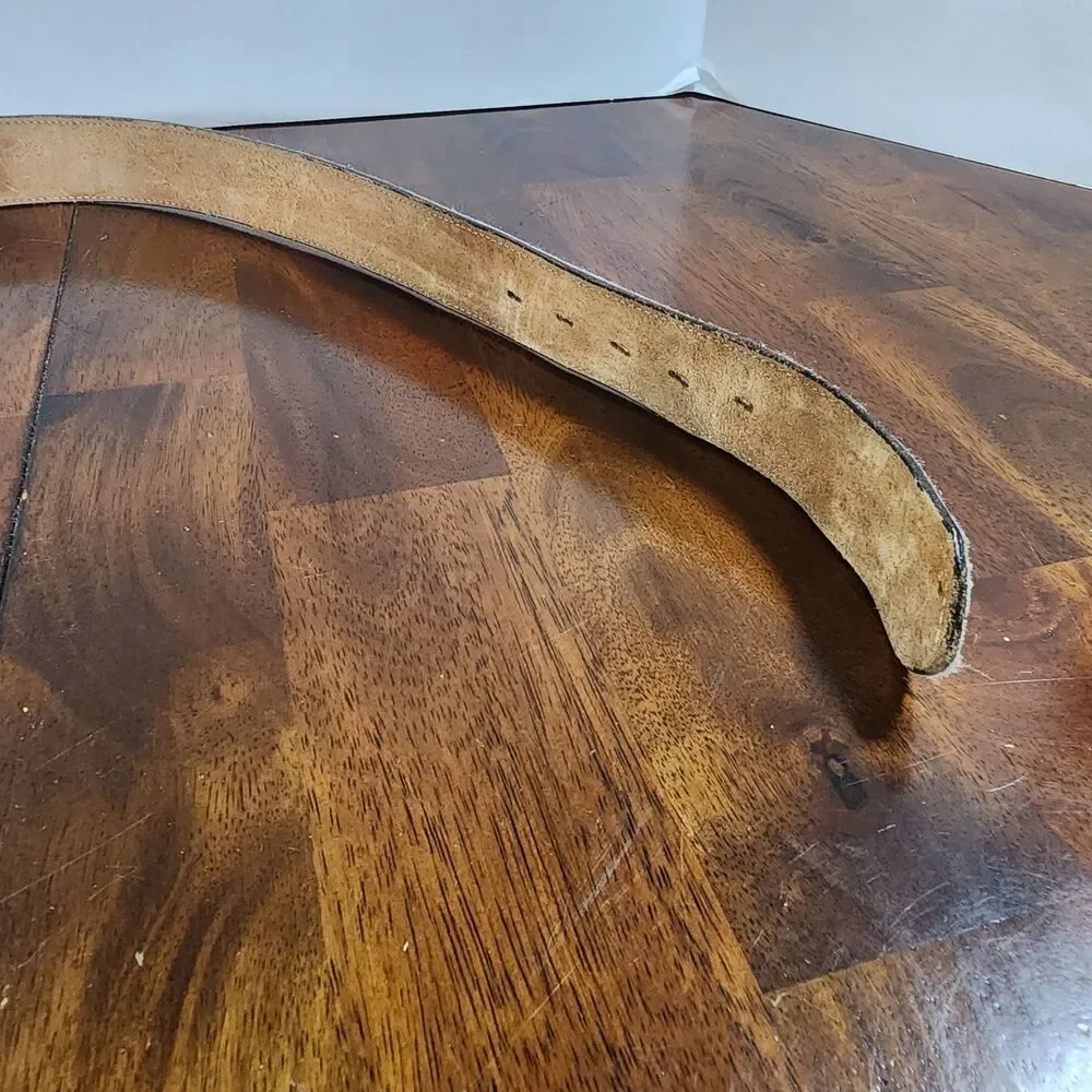 Norcona Belt Genuine Snake without Buckle Size 32
